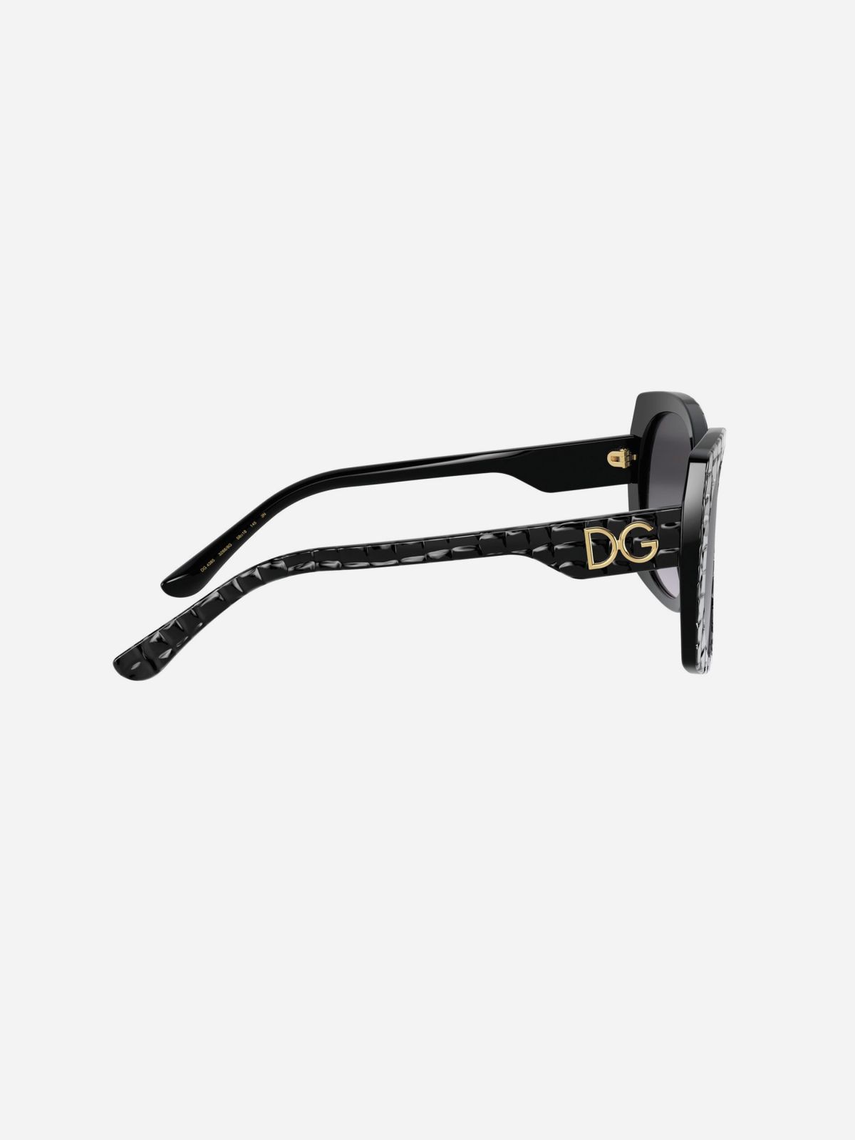  משקפי שמש עם מסגרת בטקסטורה / נשים של D&G
