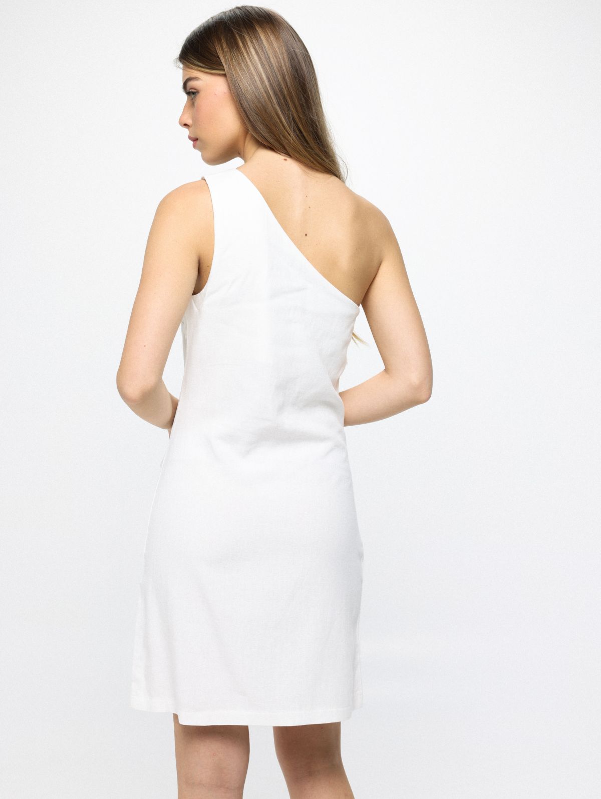  שמלת מיני פשתן ואן שולדר של TERMINAL X