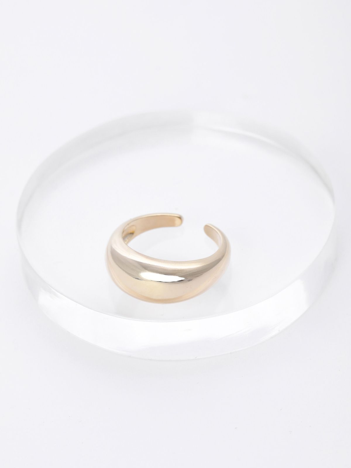  טבעת דונה ציפוי זהב / נשים של LUX