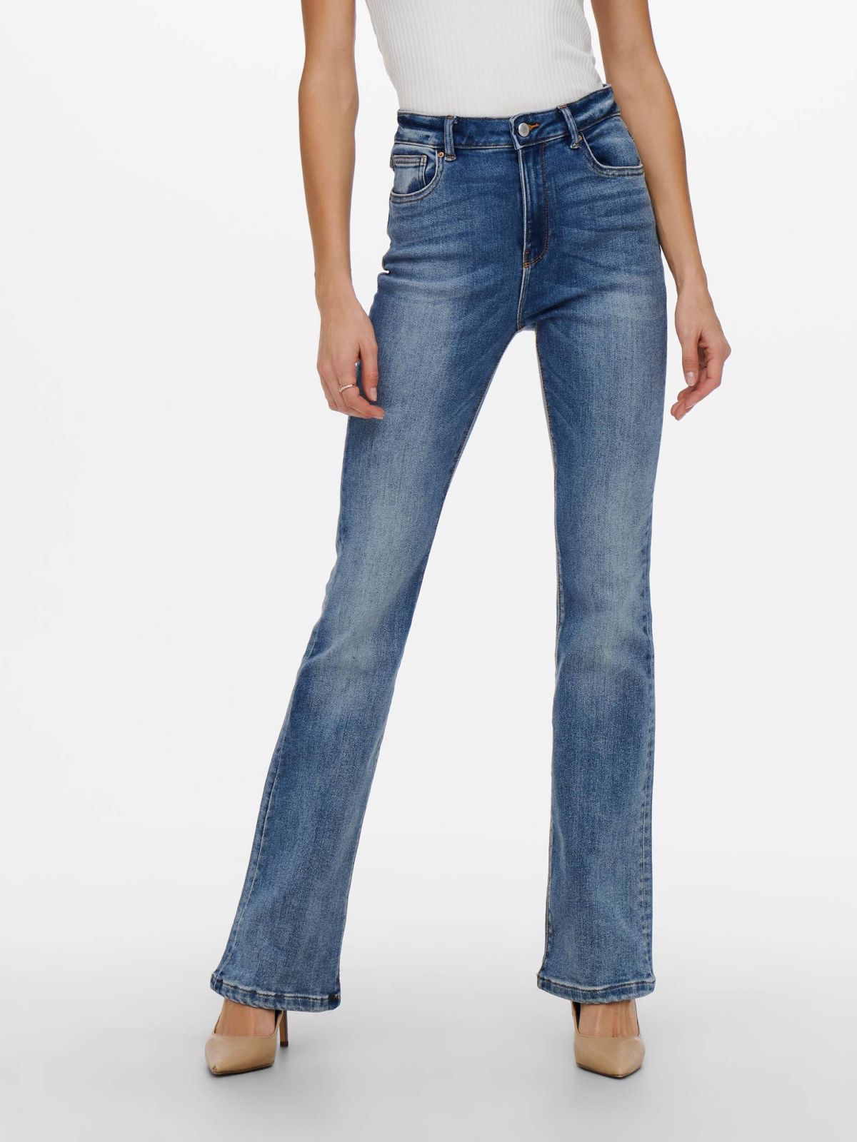 ג'ינס ארוך בגזרה ישרה של ONLY