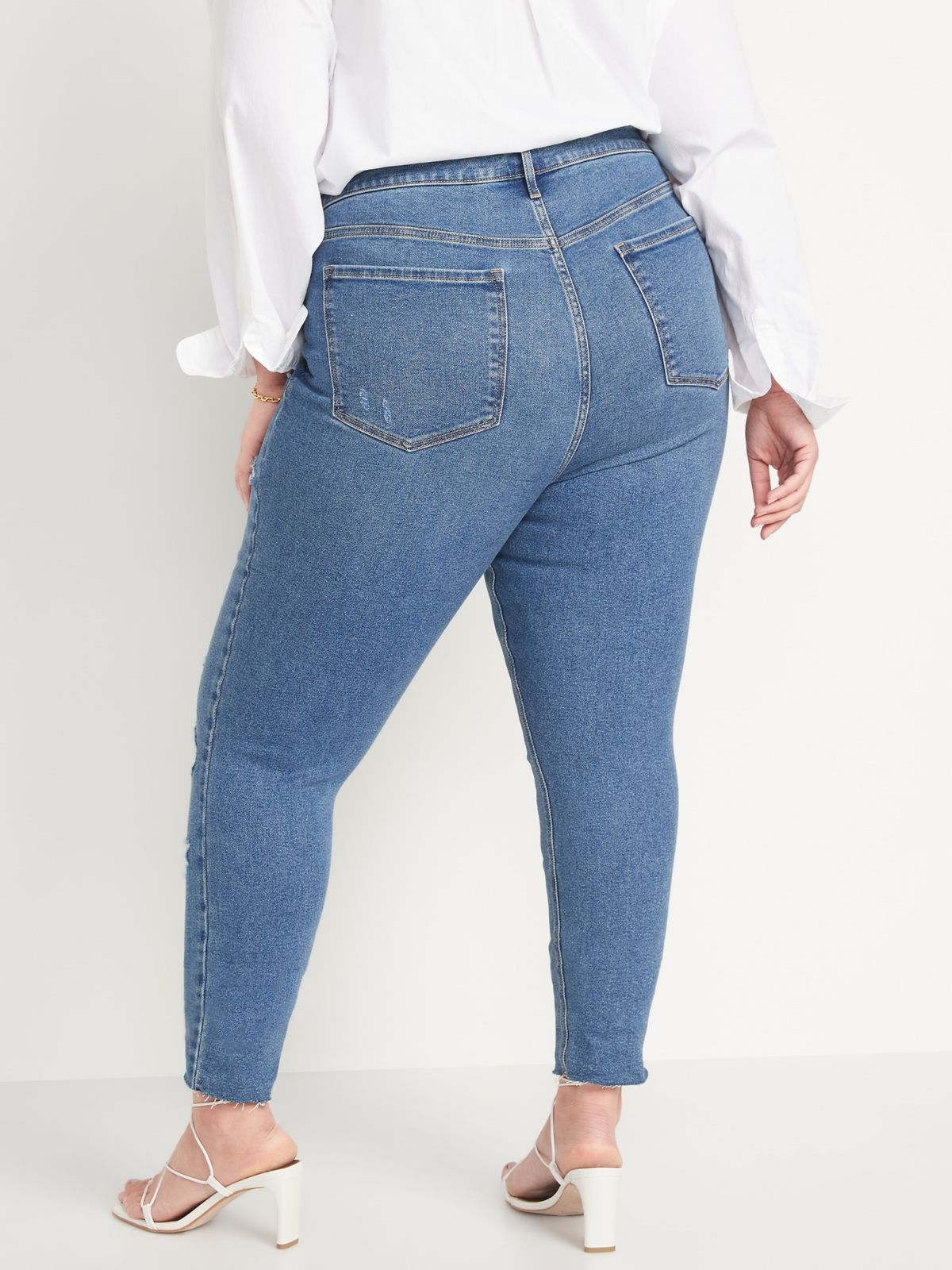  ג'ינס ארוך עם קרעים של OLD NAVY
