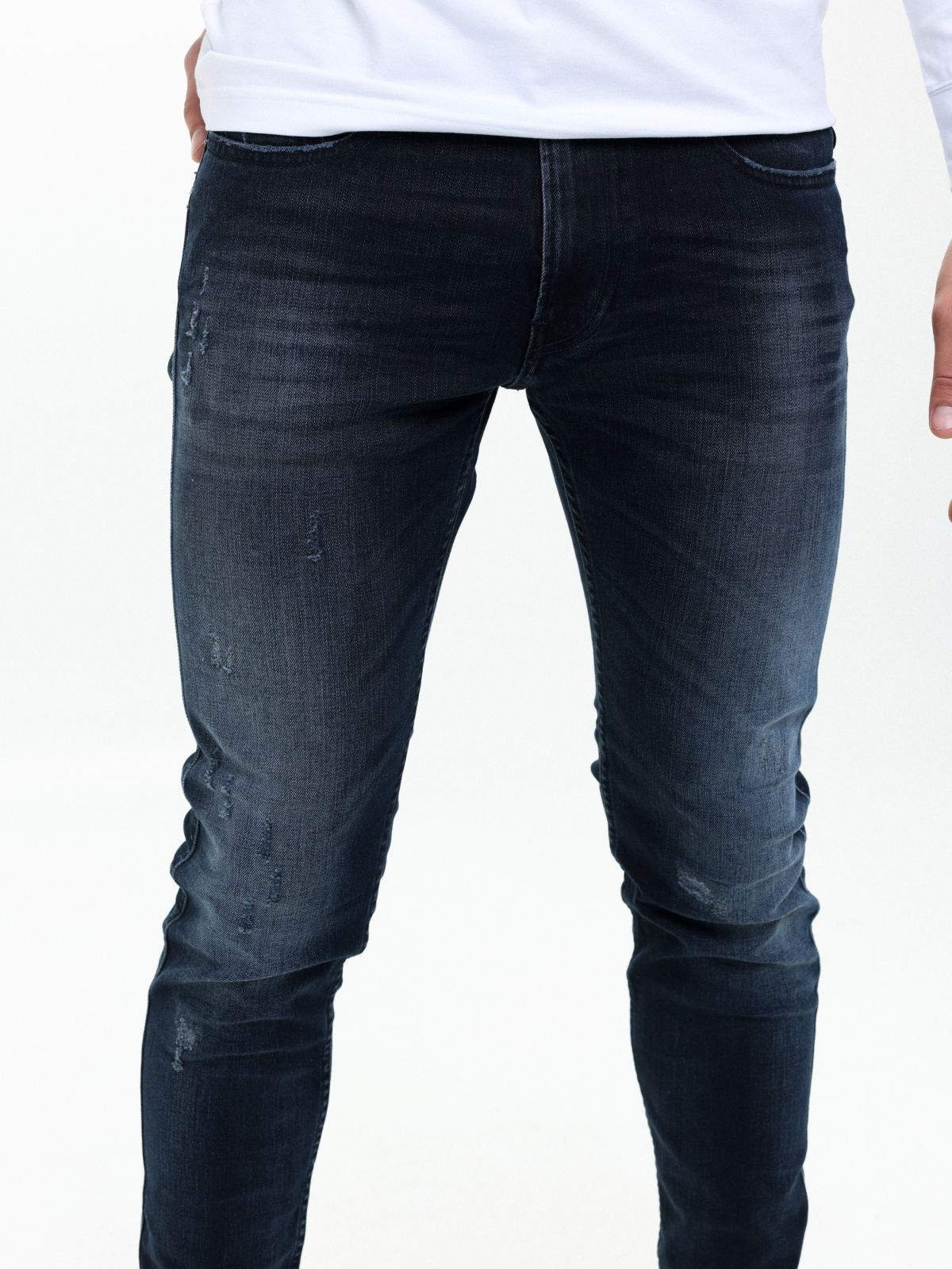  מכנסי ג'ינס ווש Super Slim של REPLAY