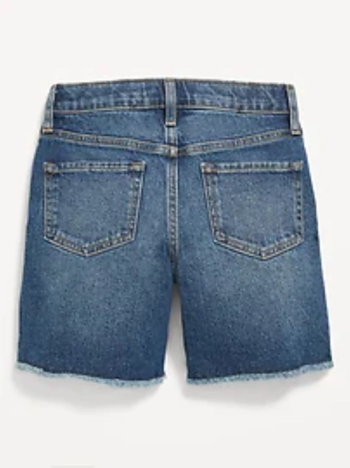  ג'ינס קצר עם סיומת פרומה של OLD NAVY