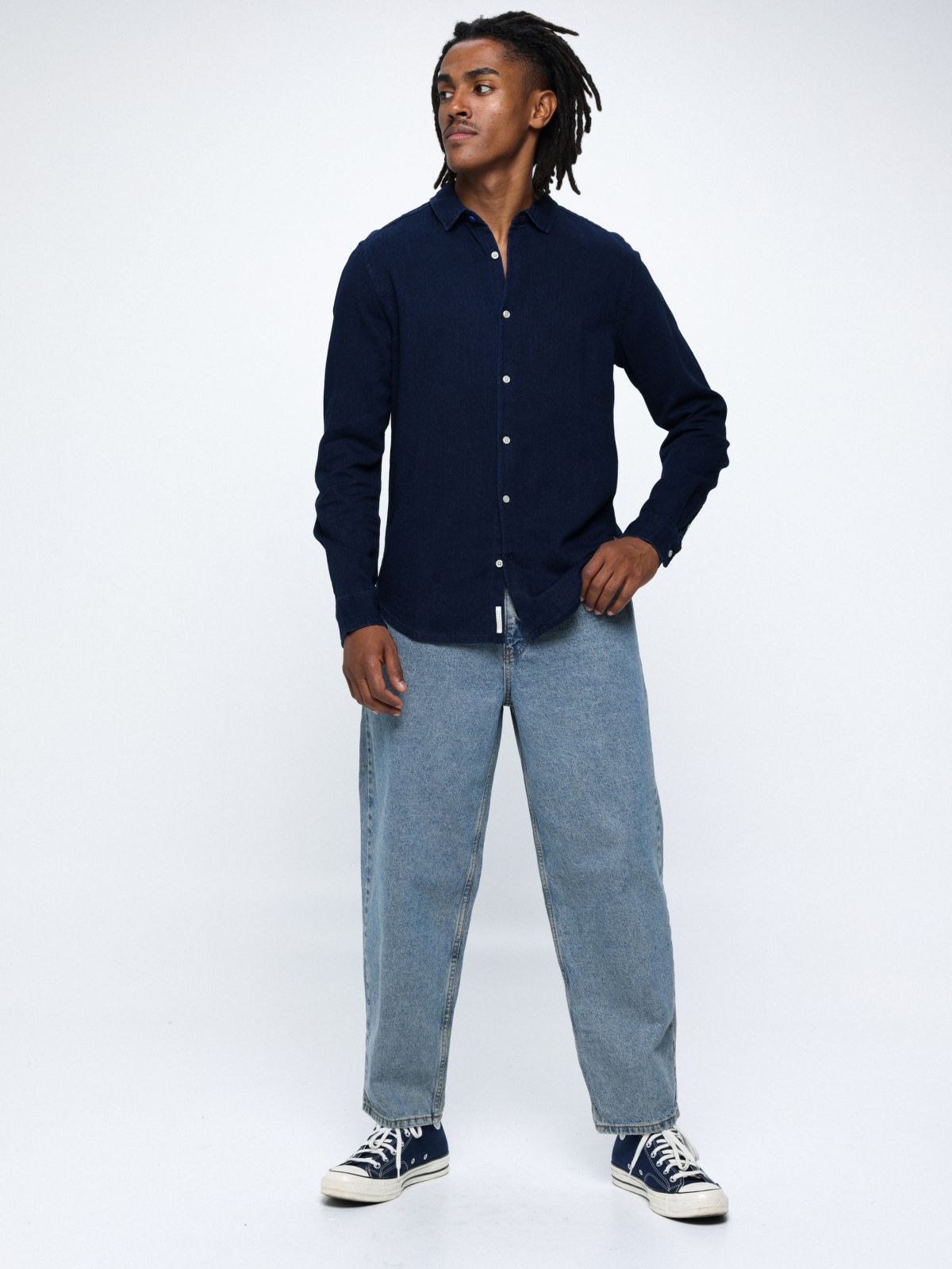  חולצת ג'ינס מכופתרת של SCOTCH & SODA