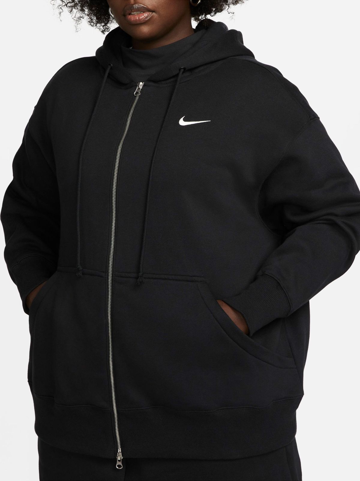  סווטשירט עם לוגו Nike Sportswear Phoenix Fleece / Plus Size של NIKE