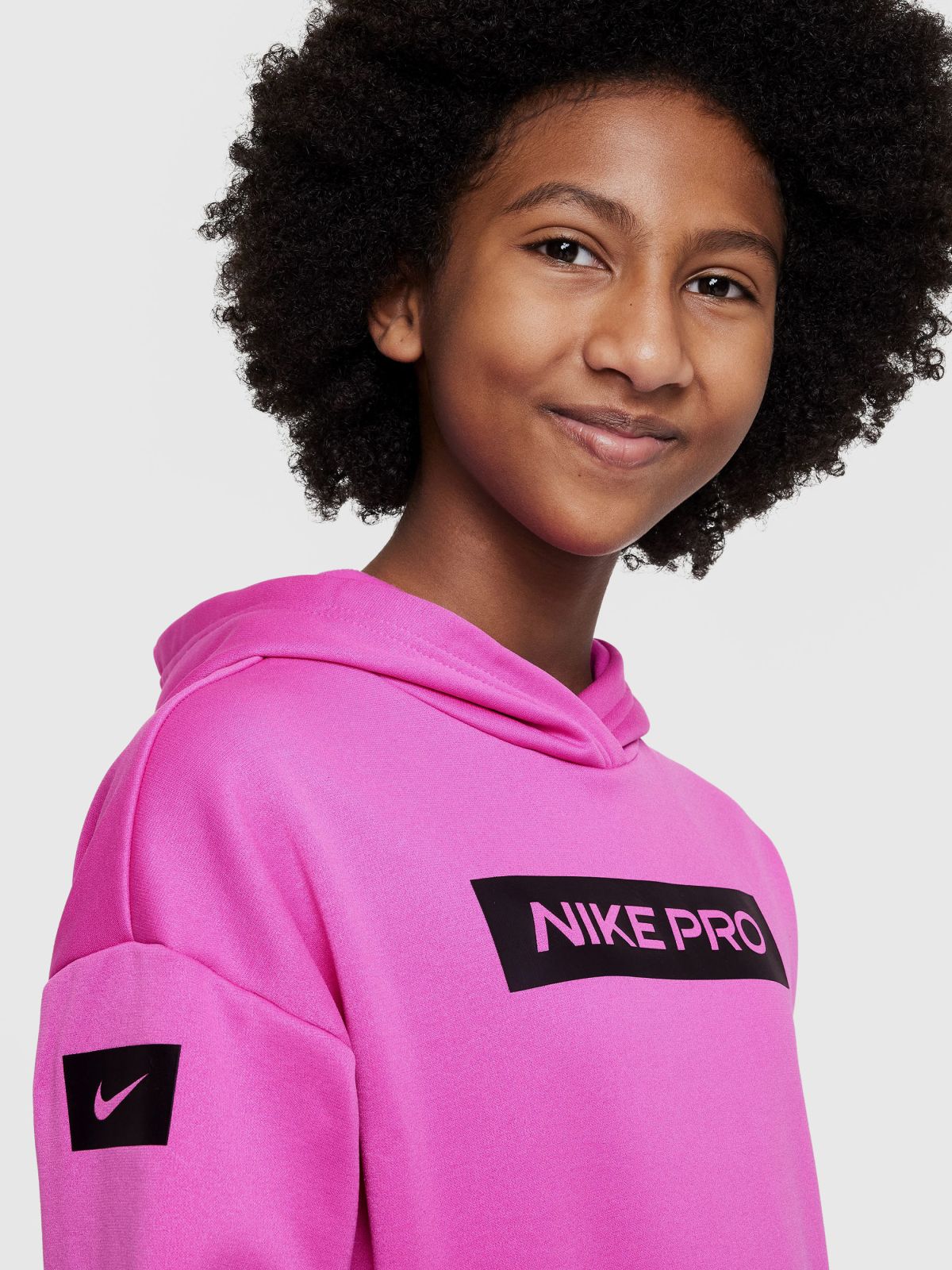  סווטשירט עם לוגו Nike Pro Therma-FIT של NIKE