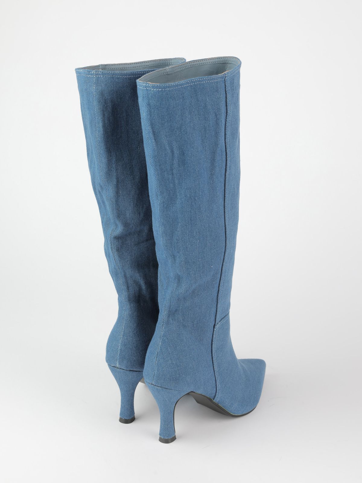  מגפי ג'ינס גבוהים / נשים של TERMINAL X