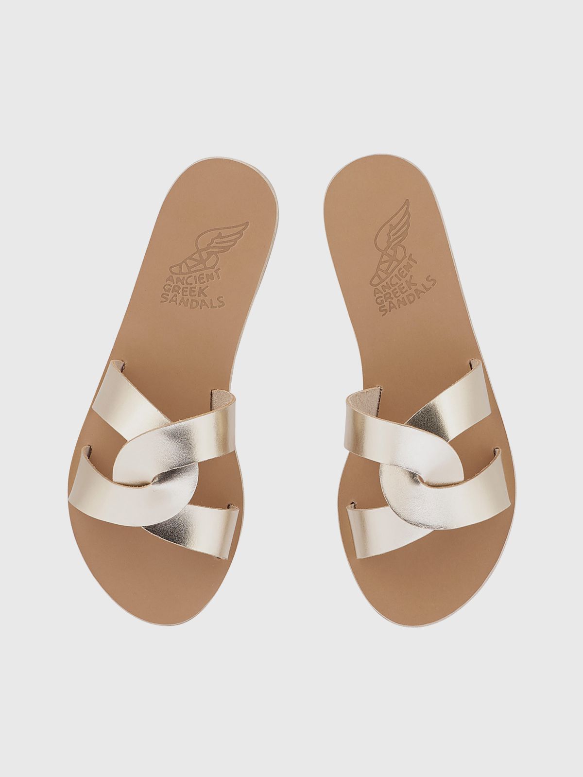  סנדלי עור Desmos-Vachetta / נשים של Ancient Greek sandals