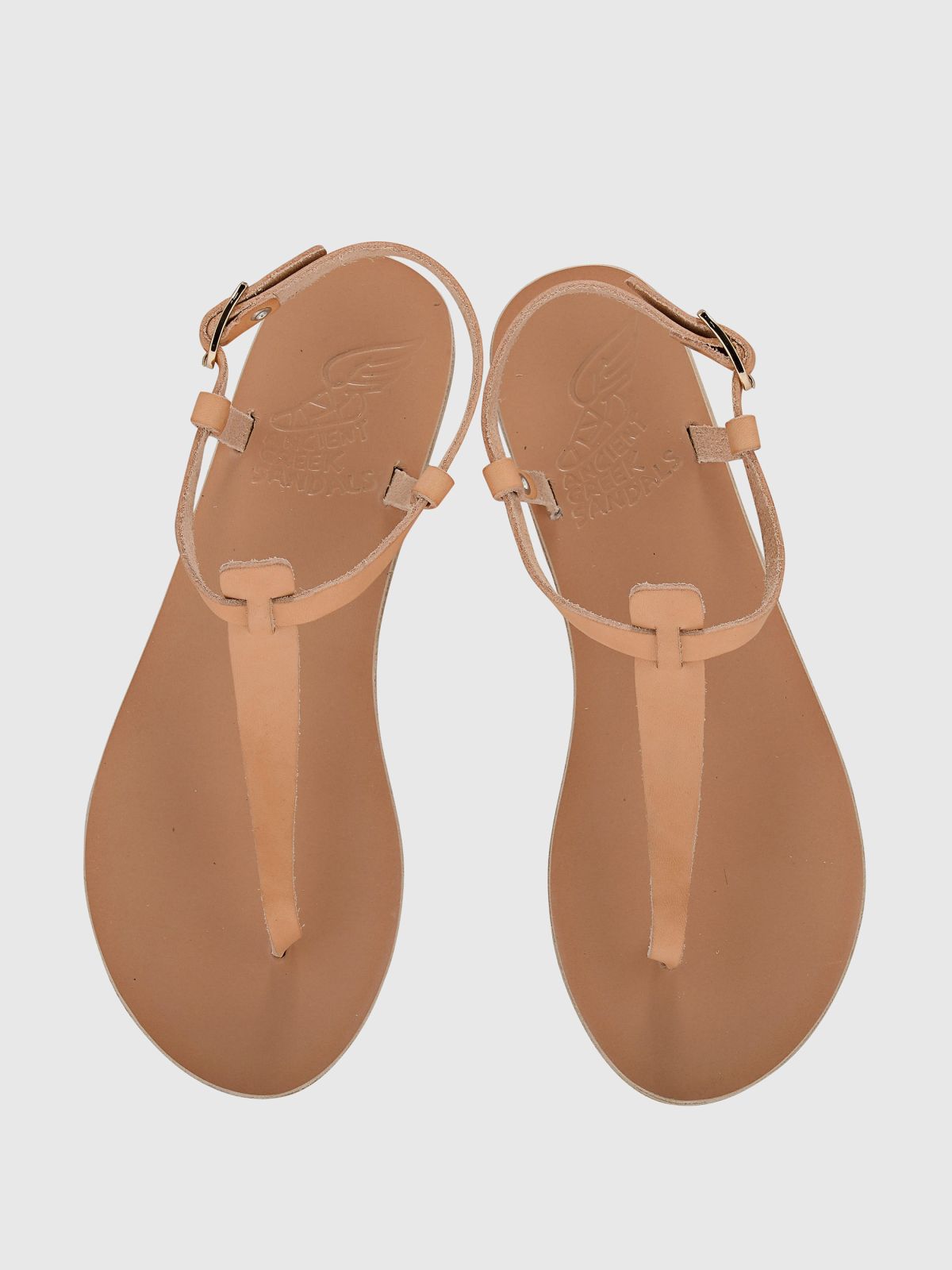  סנדלי אצבע עור Lito-Vachetta / נשים של Ancient Greek sandals