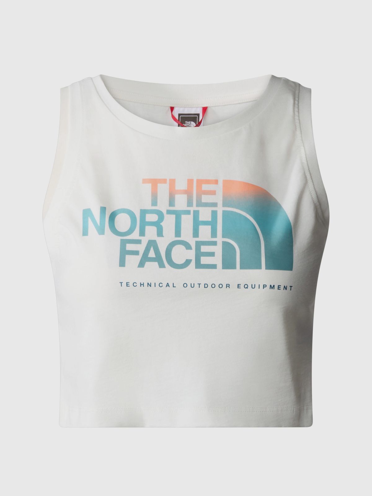  גופיית קרופ עם הדפס לוגו / נשים של THE NORTH FACE