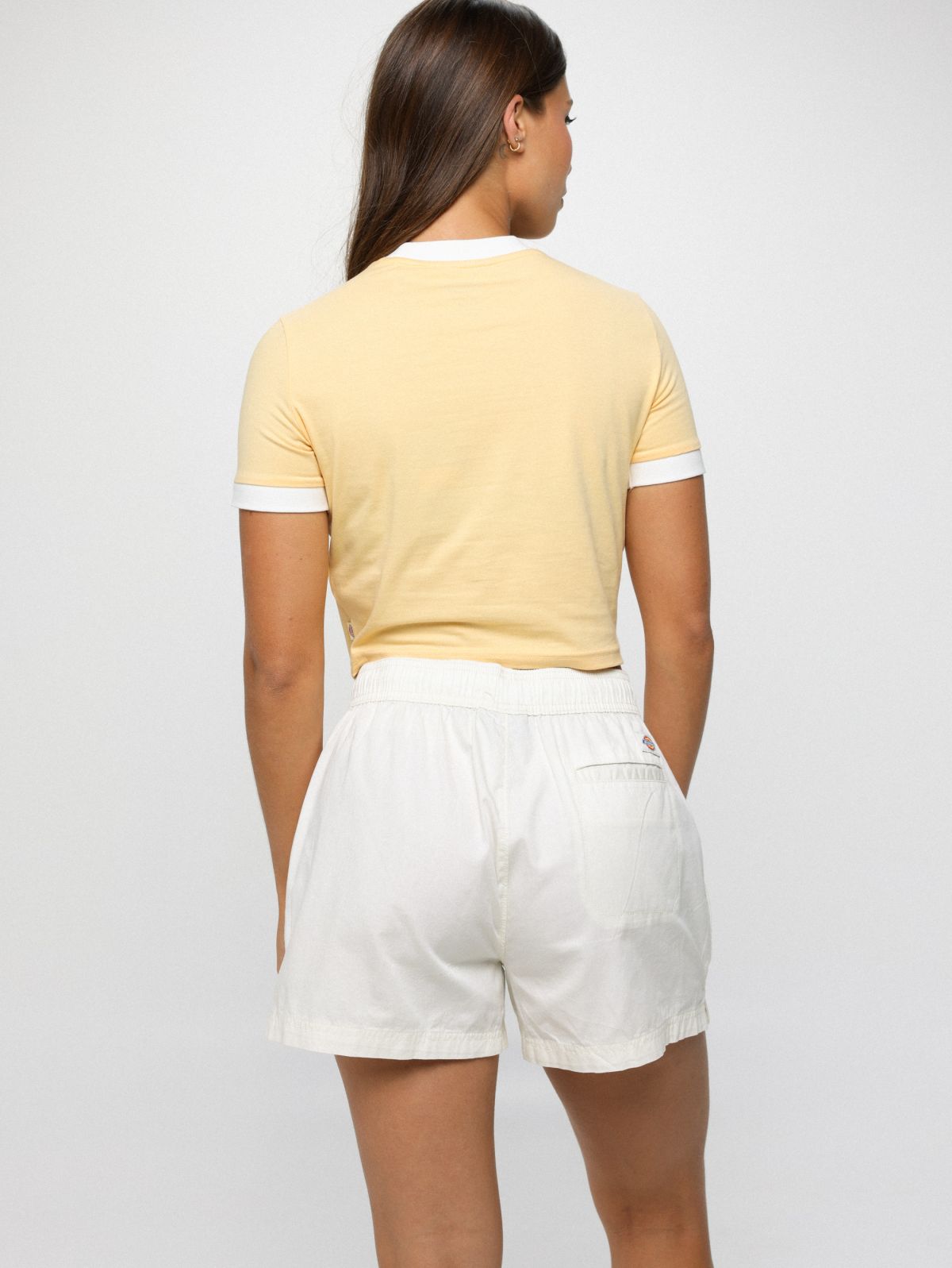  מכנסיים קצרים עם תווית לוגו של DICKIES