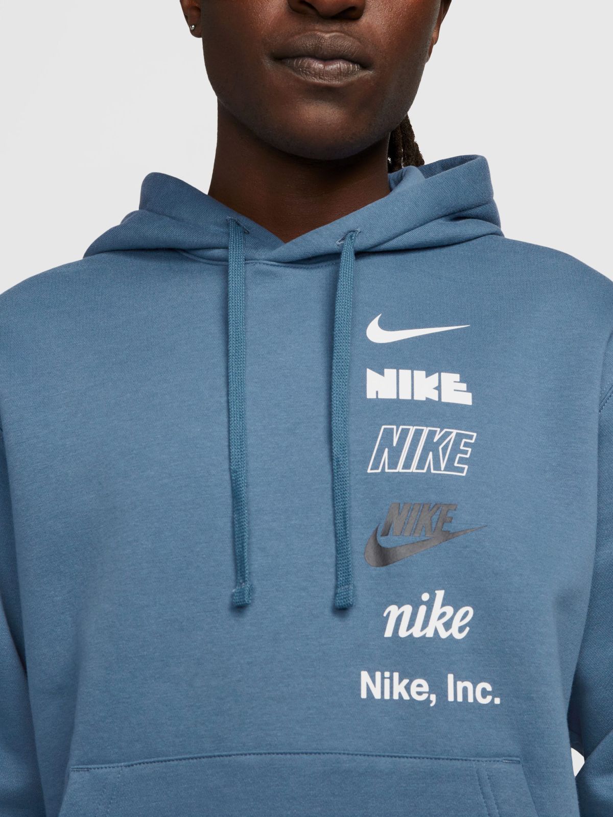  סווטשירט עם לוגו Nike Club Fleece של NIKE