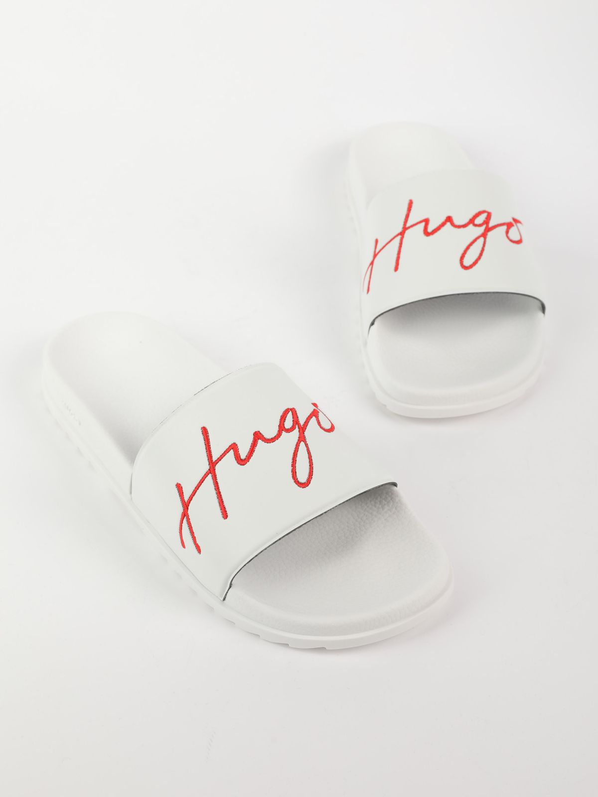  כפכפי סלייד עם לוגו / גברים של HUGO