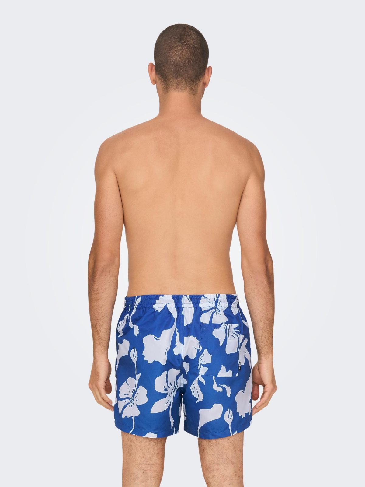  מכנסי בגד ים בהדפס פרחים של ONLY & SONS