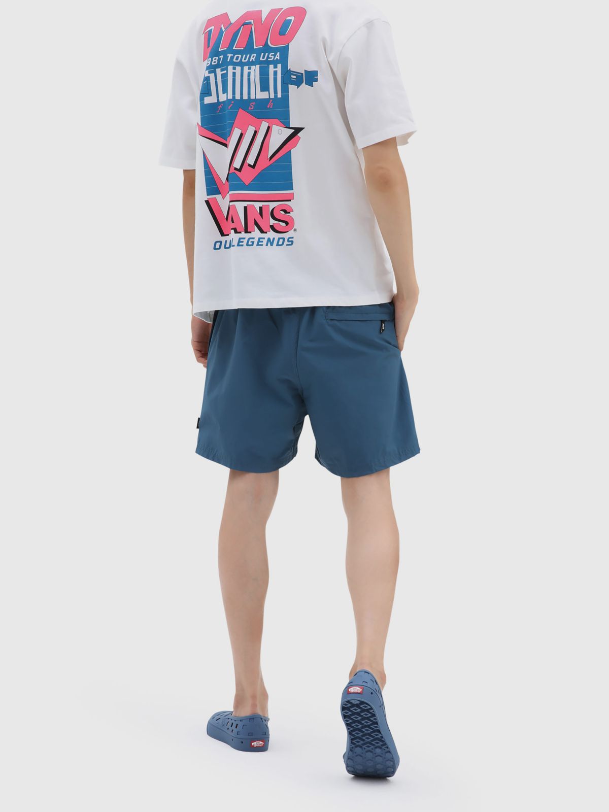  מכנסי בגד ים עם לוגו של VANS