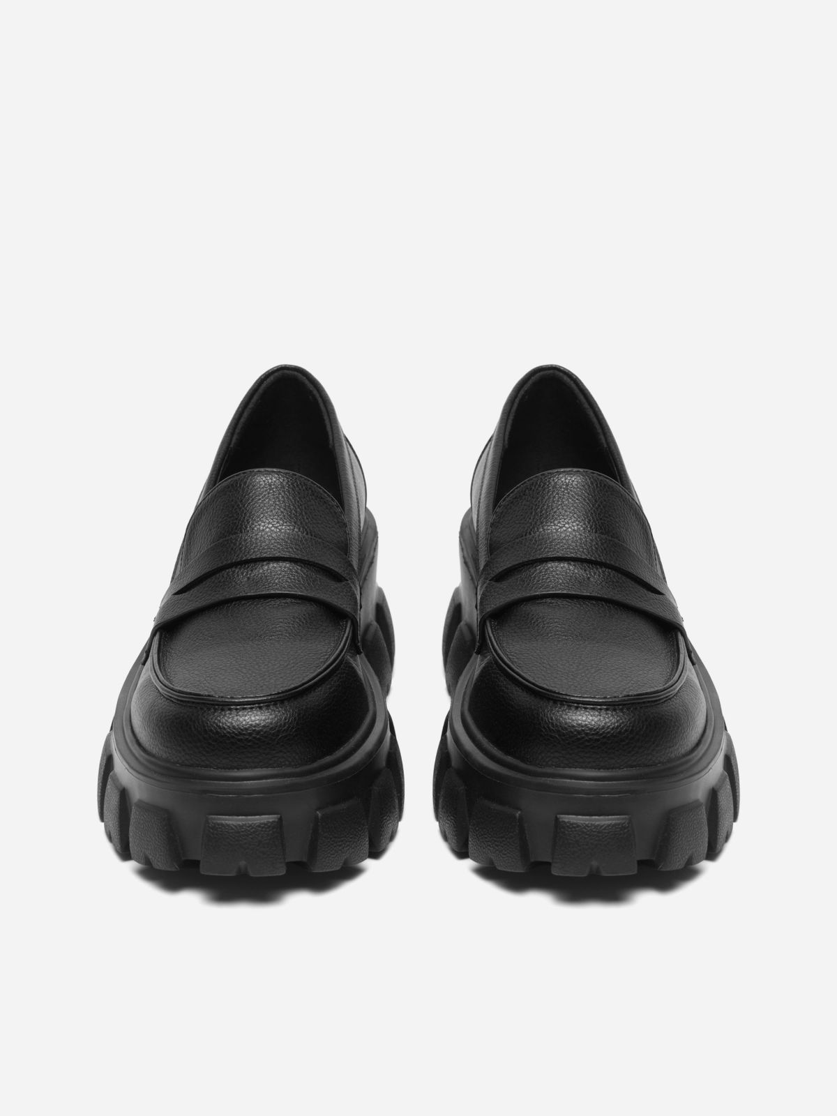  נעלי מוקסין עם סוליית טרקטור / נשים של BIANCO