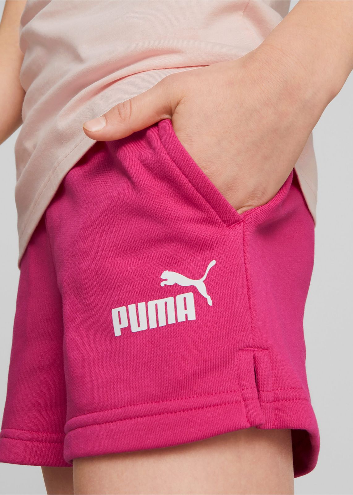  סט טי שירט ומכנסיים לוגו / בנות של PUMA