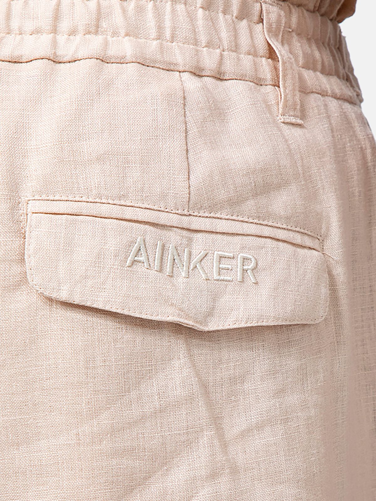  מכנסי פשתן ארוכים של AINKER