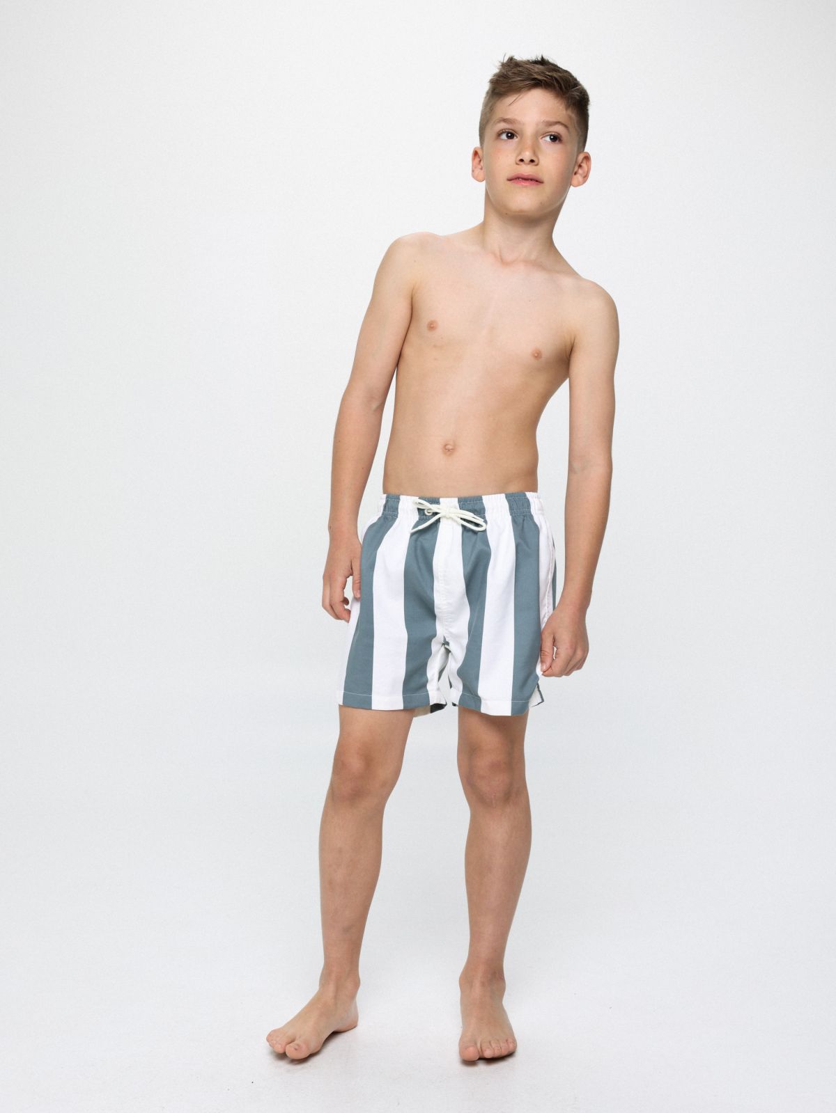  מכנסי בגד ים בהדפס / 2M-7Y של TERMINAL X KIDS