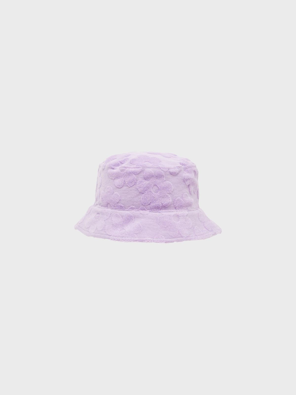  כובע באקט בטקסטורת פרחים / בנות של NAME IT