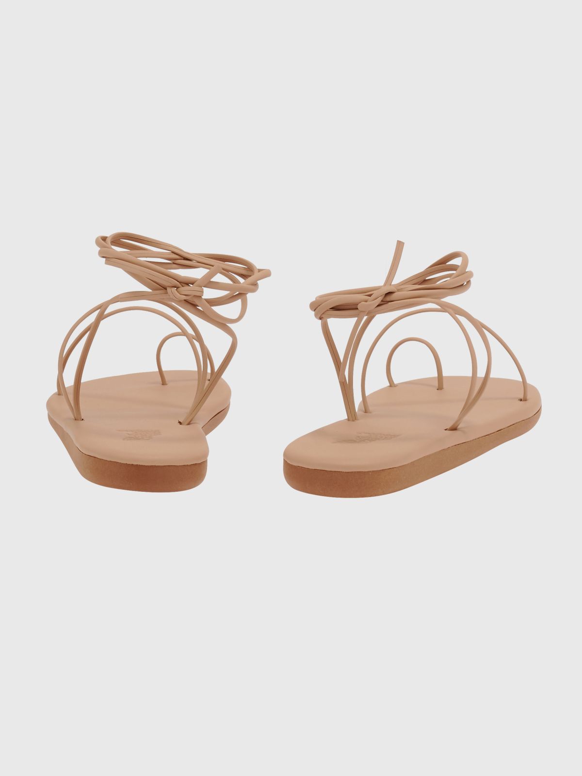  סנדלי אצבע עור עם קשירה Du-Eco Nappa / נשים של Ancient Greek sandals