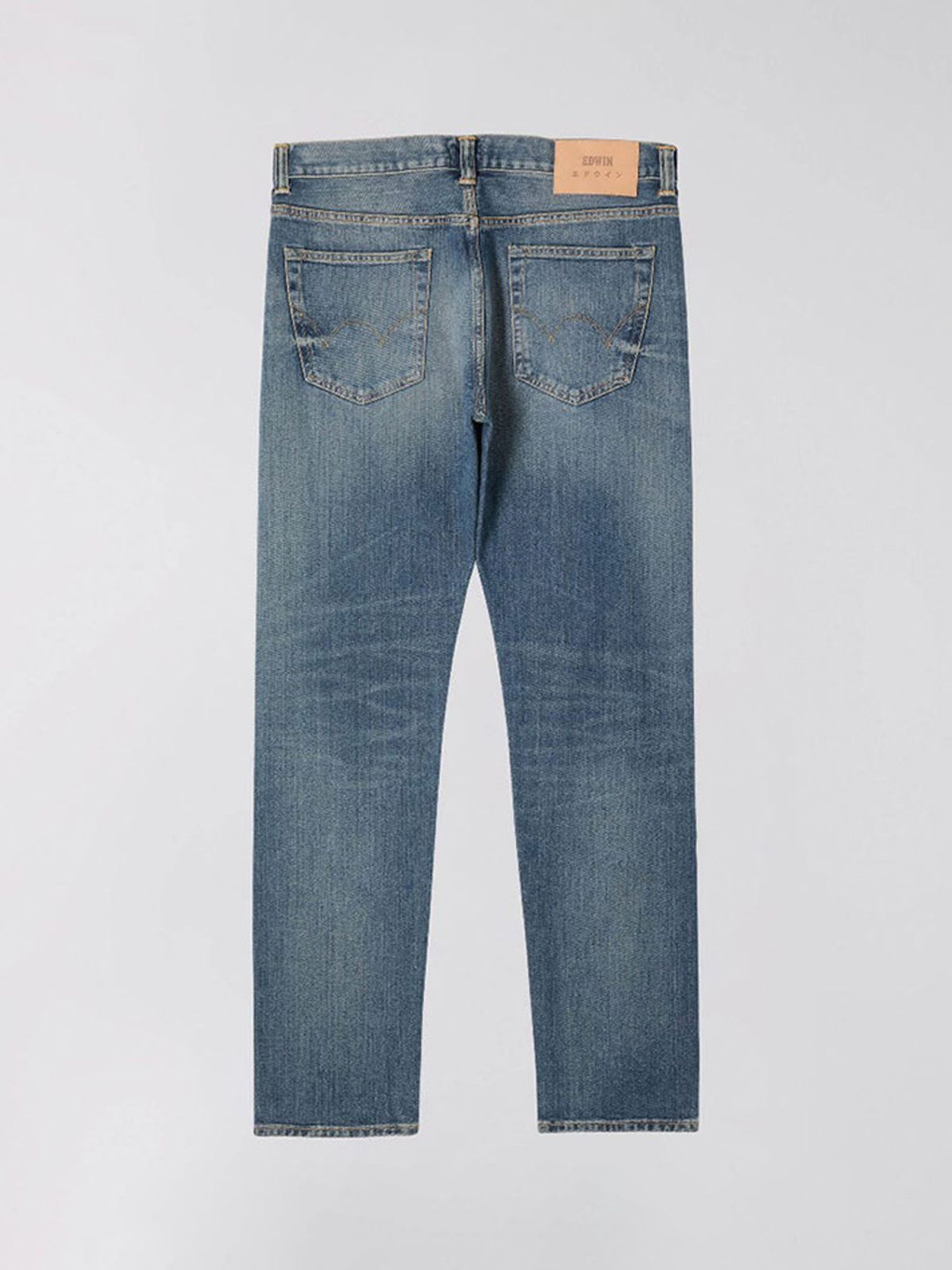  ג'ינס ווש בגזרה ישרה של EDWIN
