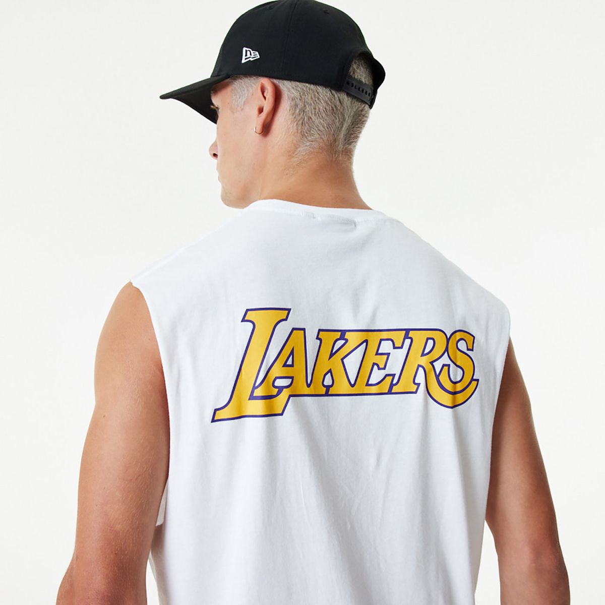  גופיית לוגו Lakers של NEW ERA