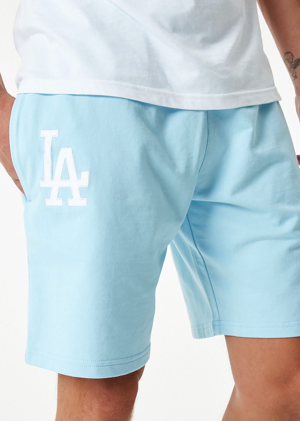  מכנסי טרנינג לוגו LA Dodgers של NEW ERA